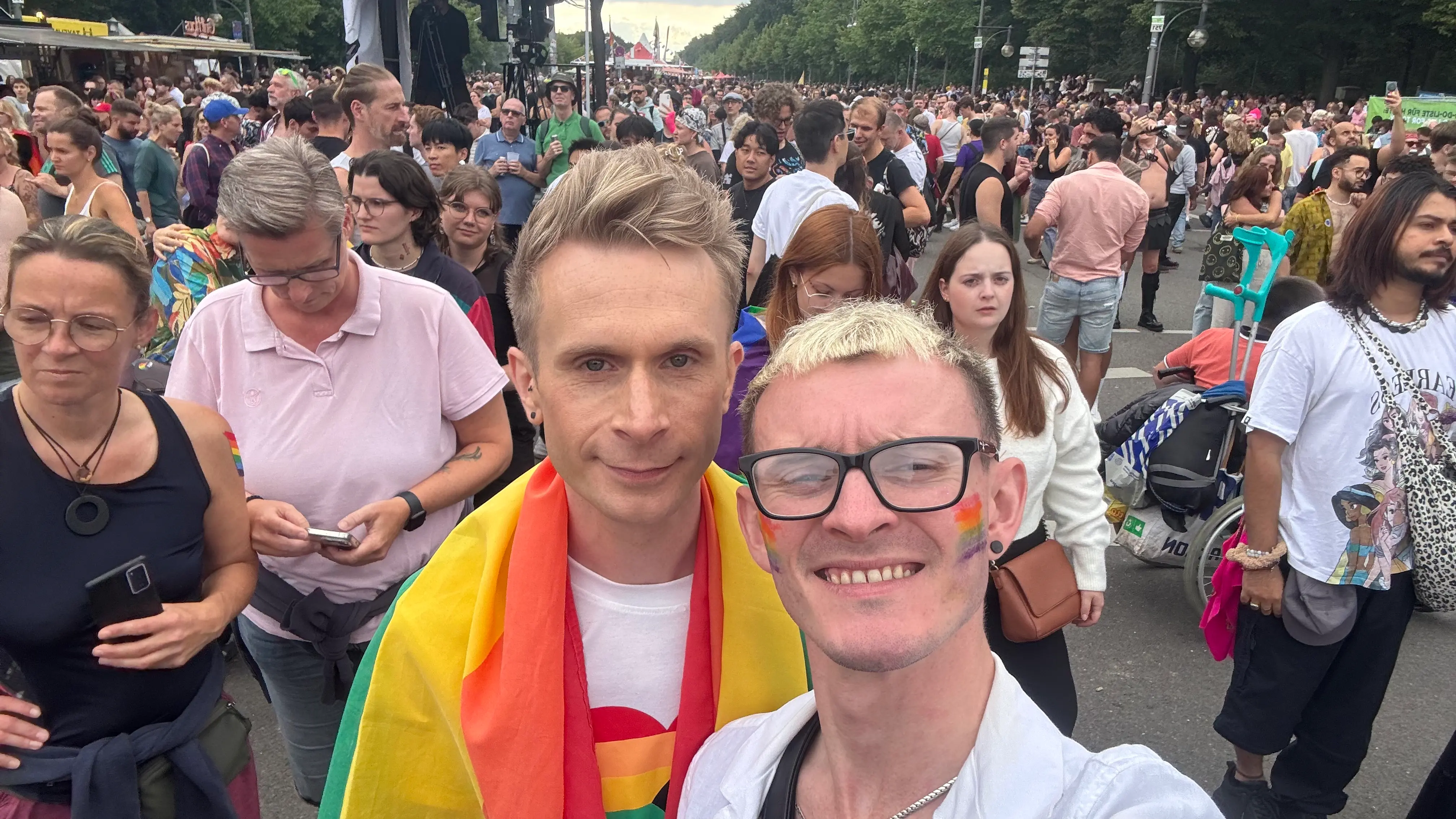 Berlin Pride 2025 Couple