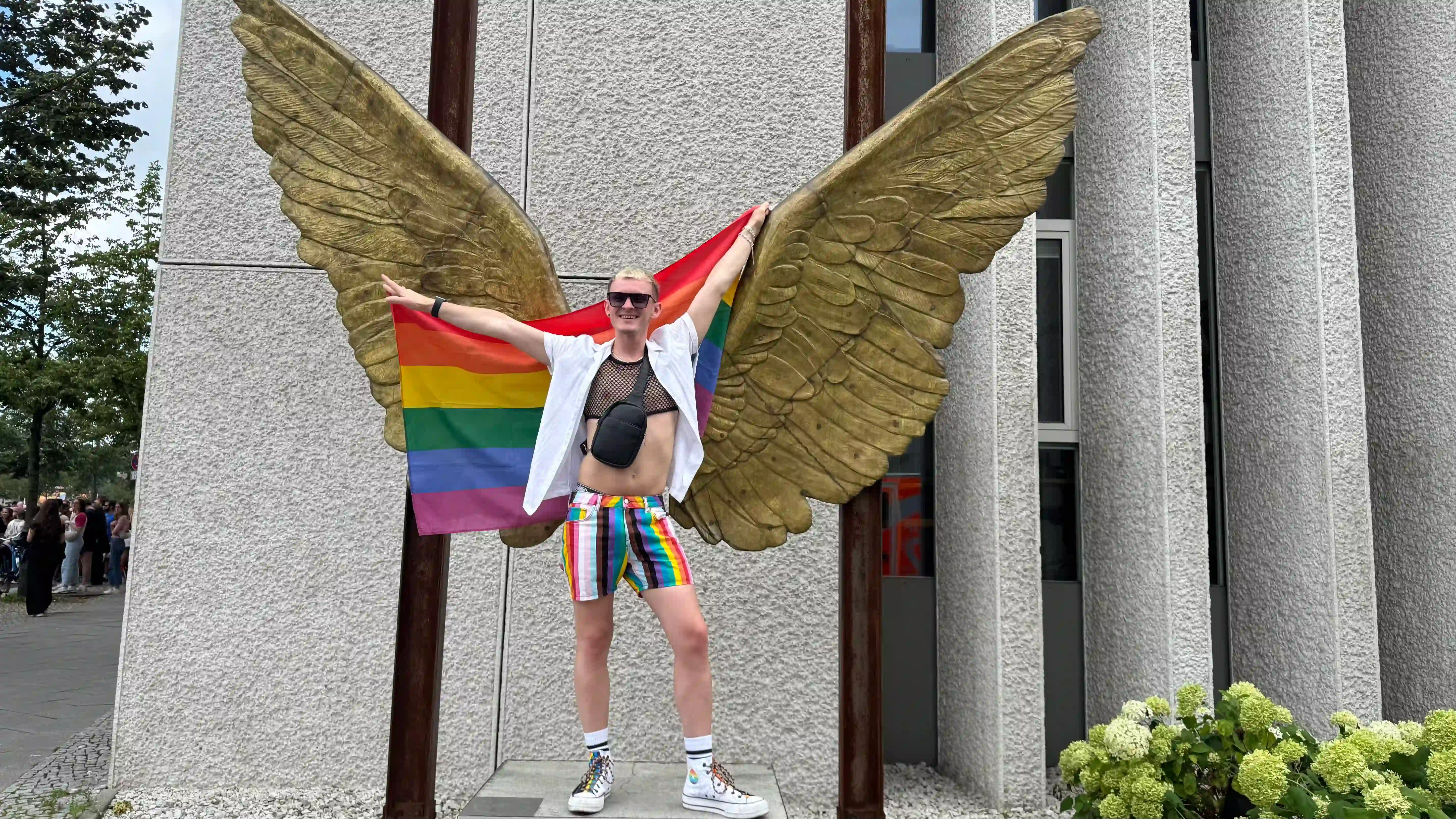 Berlin Pride 2025 Parade Wings