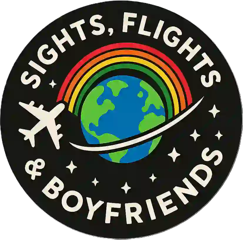 Sights, Flights & Boyfriends logo